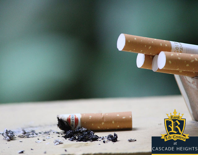 smoking - risk - covid-19 - royal life centers at cascade heights